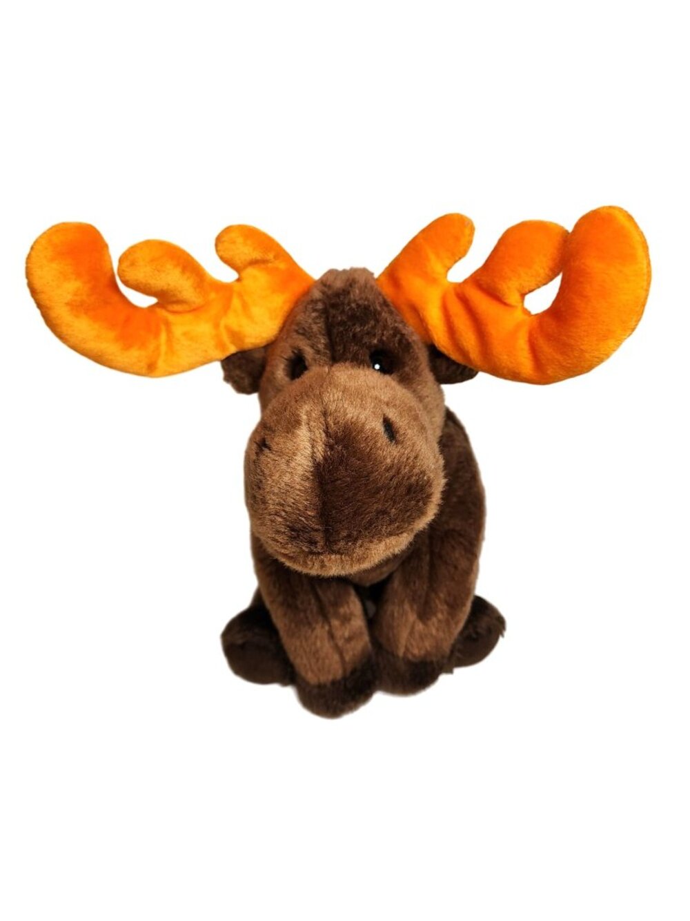 Vintage Ty Beanie Buddies Chocolate the Moose Plush Toy 12" Stuffed Animal 1999